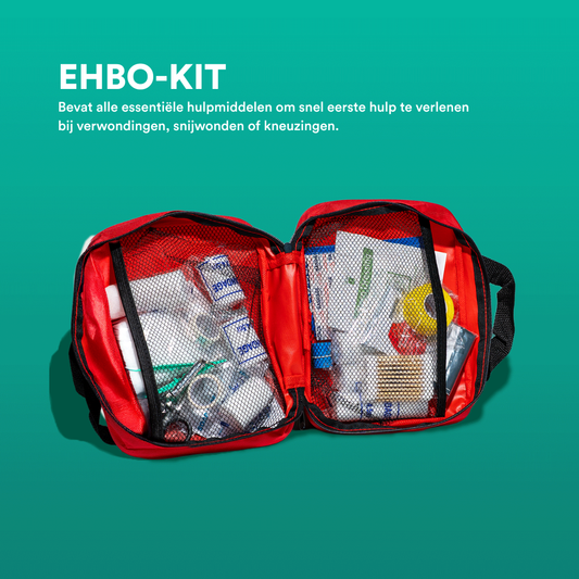 Noodpakket Basis | 3-in-1 EHBO, noodradio & survivalset